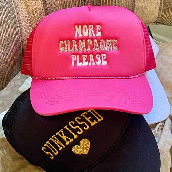 Pink Bedazzled Trucker hat main image 4